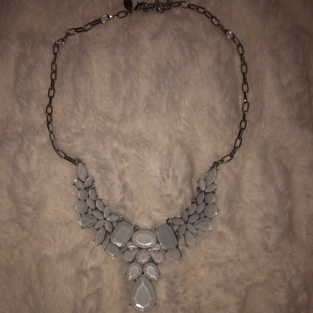 Charming Charlie white necklace